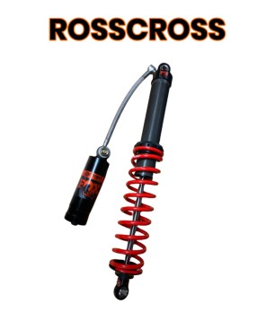 Amortisseur remote Aluminium RC2 ROSSCROSS simple ressort