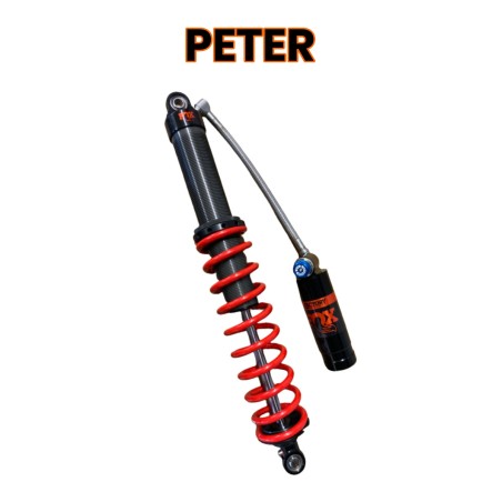 Amortisseur Aluminium RC1 PETER simple ressort